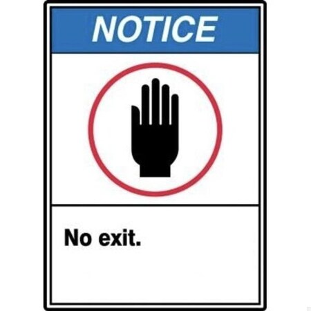 Accuform ANSI ISO WARNING Safety Sign MRDM302VS MRDM302VS